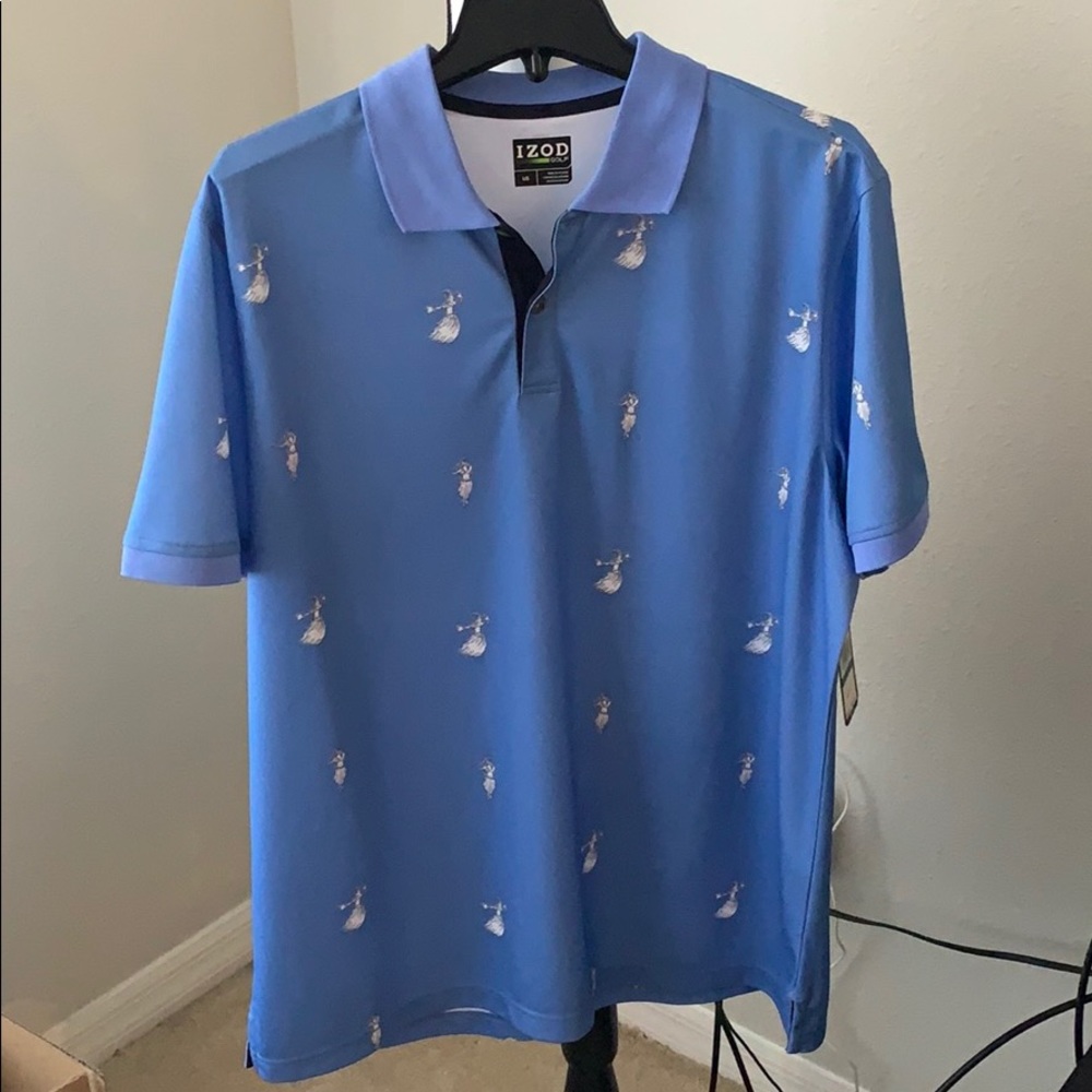 Izod Golf Polo L NWT